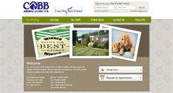 Desktop Screenshot of cobbanimalclinic.com